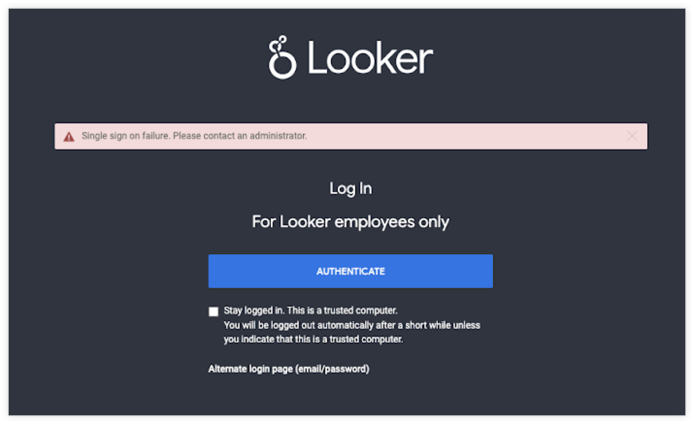 Picture of Looker Server tools.